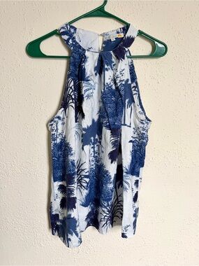 C&C California Linen Blend Top